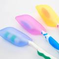 3pcs/set Silicone Toothbrush Head Cover Outdoor Travel Camping Protective Caps random colors