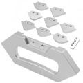 Trimming machine R rounded beveled template Router Table Corner Jig Radius Chamfer Profile Template Kit Woodworking tools