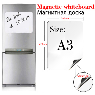 Arc Edge Magnetic Whiteboard A3 Size 11.7