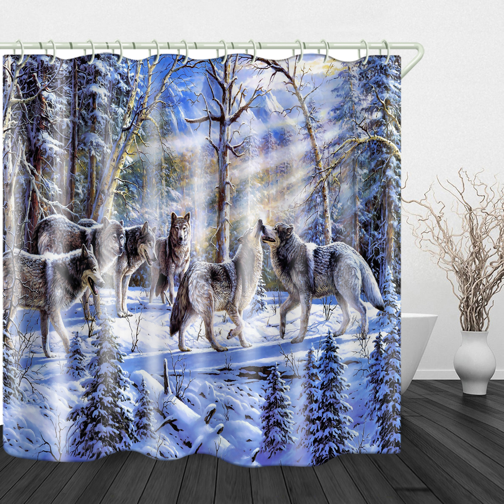 wall covering fabric shower curtain- (1)-5