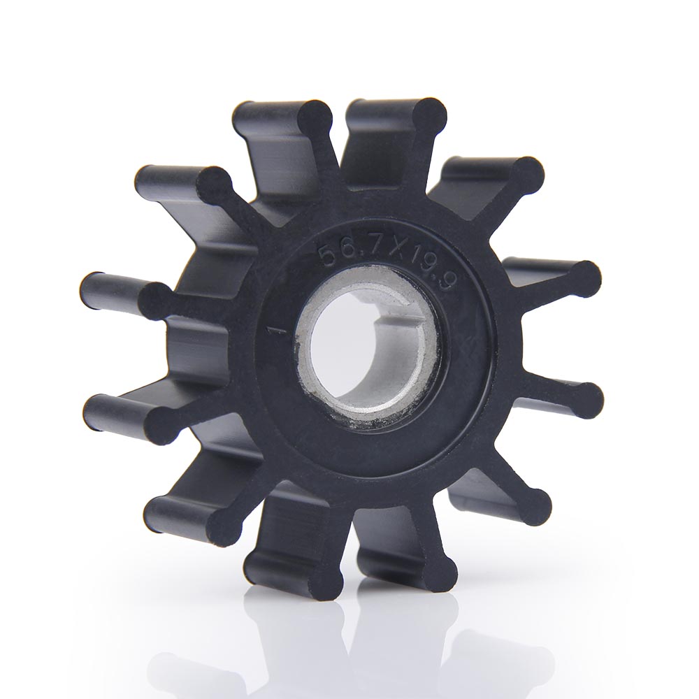 CarBole Sherwood 12 Blades Water Pump Impeller Kit 10077K M-5 Onan 132-0375 Westerbeke 11764 33100 Universal 287439 for Boats