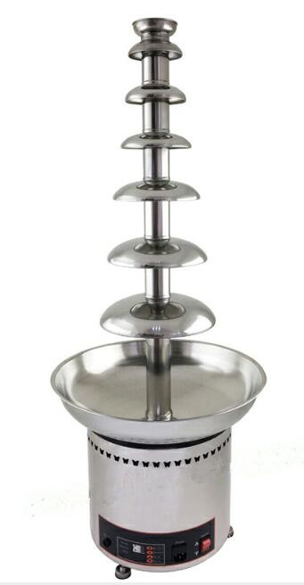 7 tiers Commercial 220v 110v Chocolate Fountain Machine Chocolate Waterfall Machine Chocolate Fountain Fondue Machine
