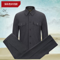 Mao Suit Chinese Tunic Suit Sets Traditional Clothings for Mens Spring Autumn Jacket Coat Tops Pants Trousers Chinois Clothes