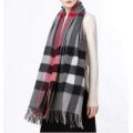 Pure cashmere plaids throw