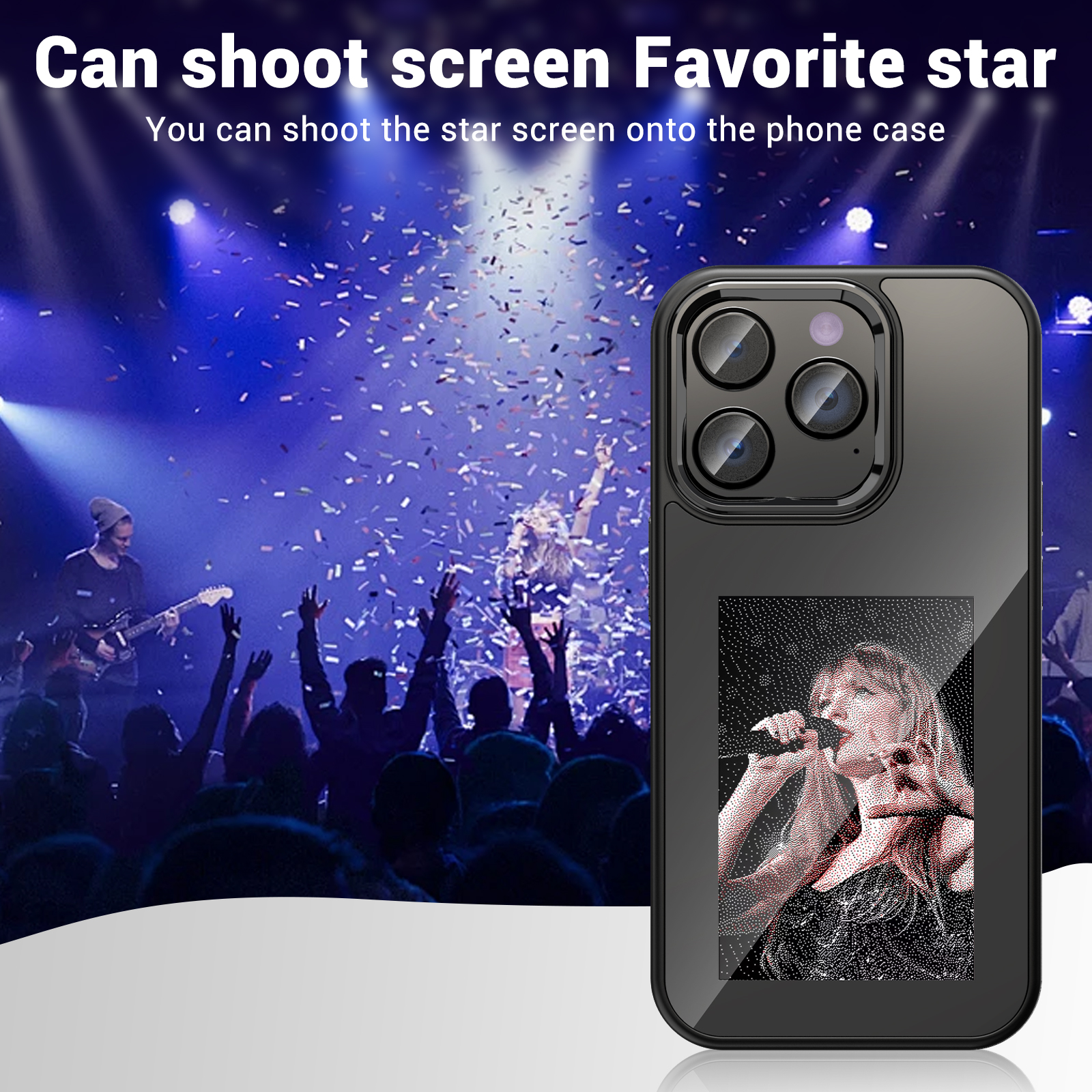 E-ink Screen Phone Case