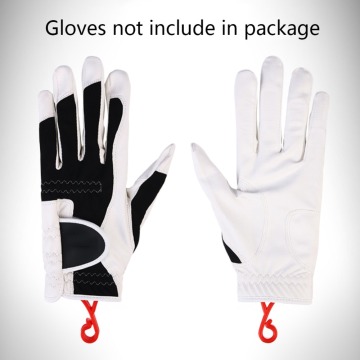 1Pair Golf Gloves Stand Rack Sport Gloves Plastic Hanger Rack Dryer Stretcher White Red Durable Protect Mittens Golf Accessories