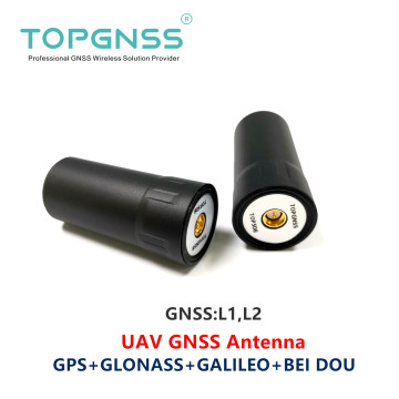 2PCS UAV RTK GNSS handheld Receiver helical spiral GNSS antenna RTK GNSS GPS antenna GLONASS GALILEO BEIDOU ZED-F9P SMA-J TOP508