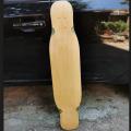 39.25inch longboard dancing decks skateboard decks dying wood colors Canadian and bamboo material very good quality level