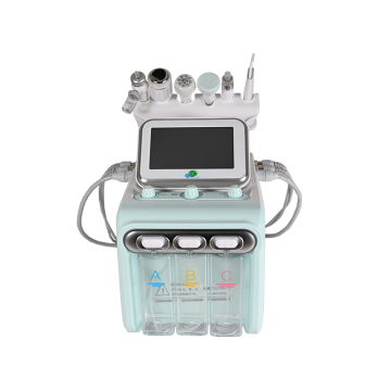 Multifunction 6 in 1 Oxygen Jet Diamond Derma Brasion Peel Facial Cleaning Machine