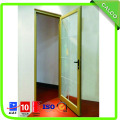 Aluminum glass swing hinge door frame