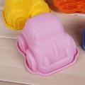 Random Cubes Car Shape Silicone Cake Mold Muffin Mold Chocolate Mould Bakeware Baking Mold Tool Ice Cream Tools