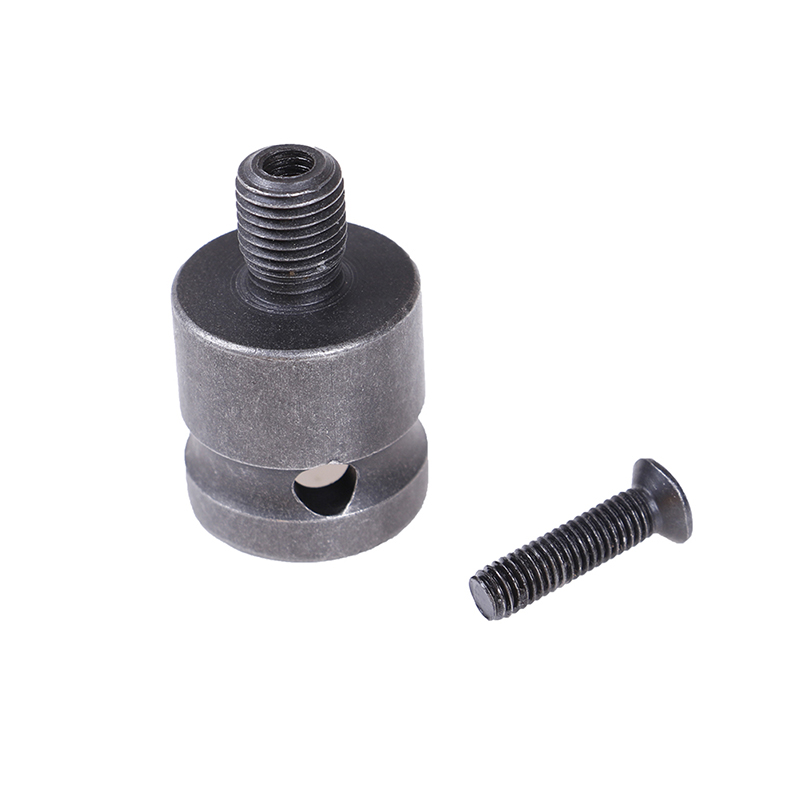 1pc Grey 1/2'' Drill Chuck Adaptor 33*24mm For Impact Wrench Conversion 1/2-20UNF High Hardness Drill Bit Tools