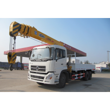 Mining and construction industry truck vehicle mounted crane