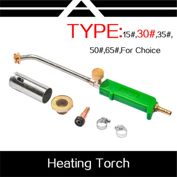 Heating Torch 15~65# Soldering Propane Butane Gas Flame Blow Plunber Roofing Stainless Steel Soldering Gun