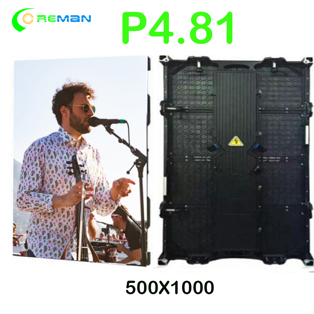 p4.81 led display module Video wall 500x500 led advertising screen outdoor
