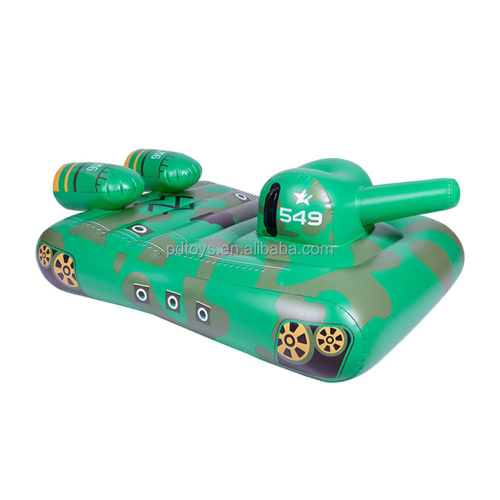 Customized PVC Inflatable tank boat kids swim float for Sale, Offer Customized PVC Inflatable tank boat kids swim float
