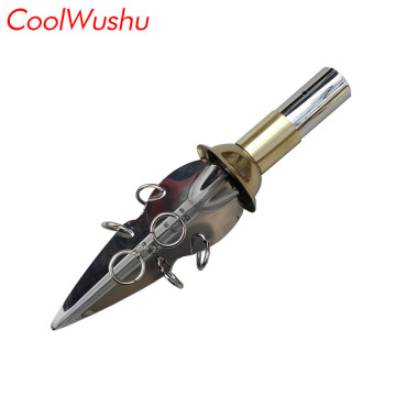 stainless steel Martial arts spear tail spring and autumn broadsword tail Accessories