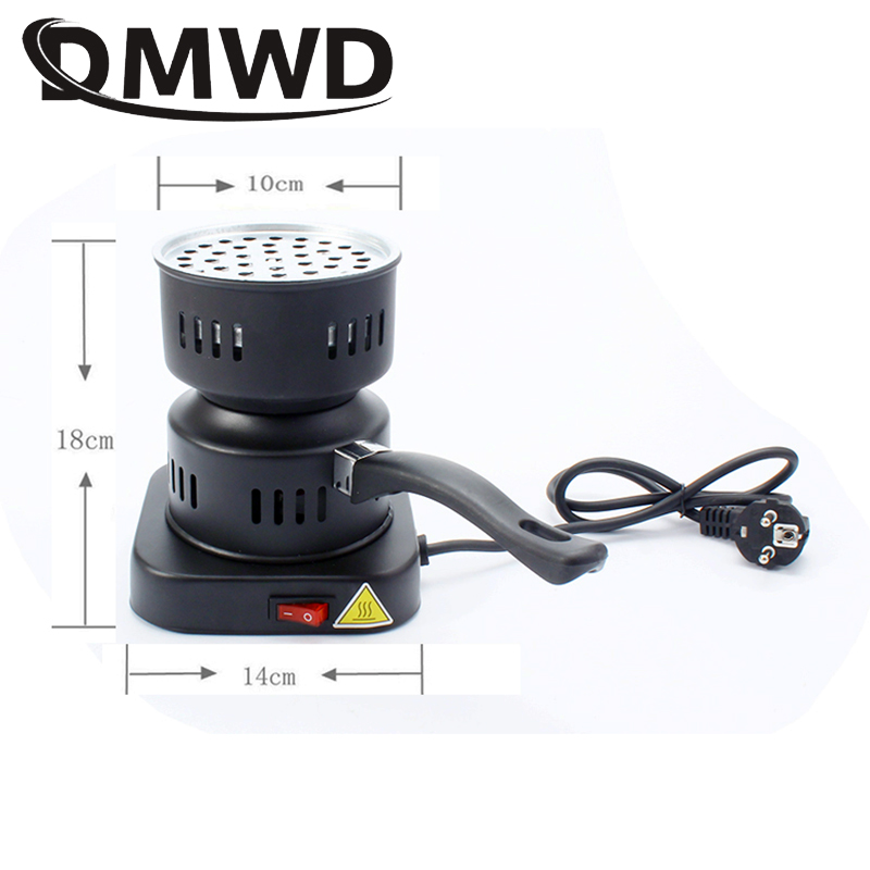 DMWD 110V/220V Shisha Hookah Charcoal Heater Stove Hot Plate Coal Electric Burner For Chicha Narguil Coal Lighter Accessories EU