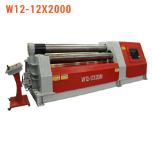 W12-12X2000 Roll Forming Hydraulic Plate Rolling Machine