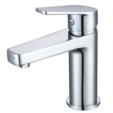 Single Lever Brass Bathroom Sink Faucet