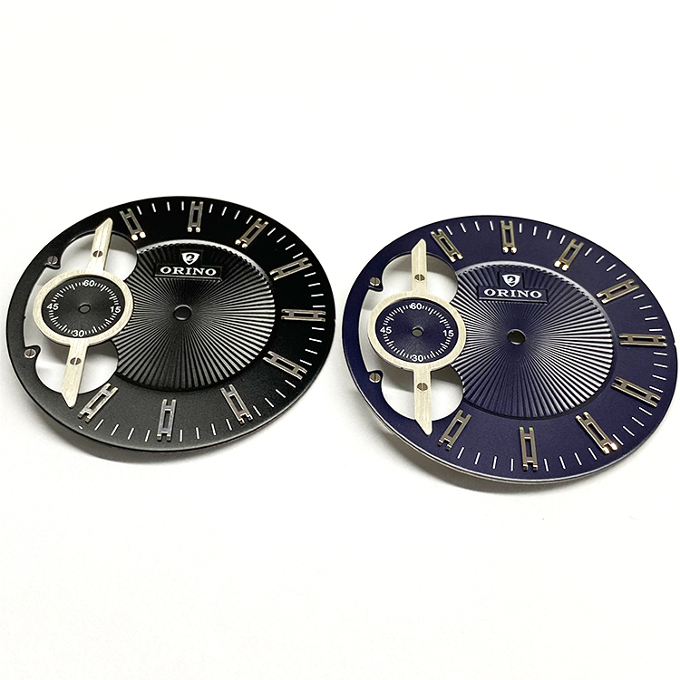 skeleton watch dial