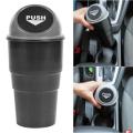 Universal Car Mini Garbage Can Auto Creative Trash Can Car Styling Auto Interior Accessories Plastic Folding Cover Barrel Bin