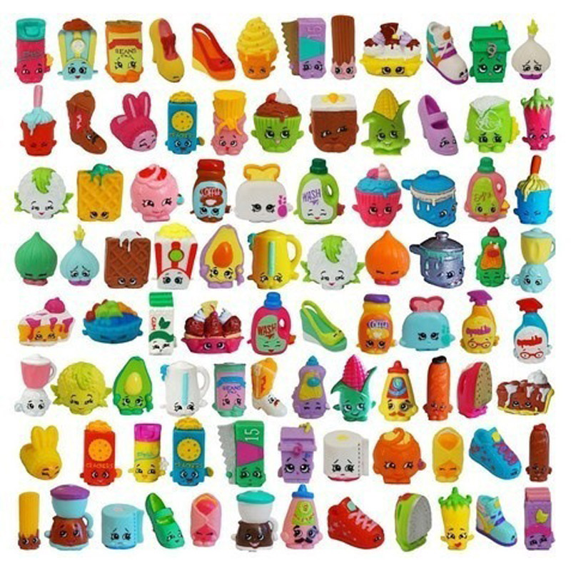 10pcs/lot Anime 3D rare game figures shopk kawaii cute fruit food Furniture vegetable model toy collectible gift for girl