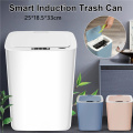 14L Automatic Smart Induction Trash Can Home Kitchen Bathroom Portable Waterproof Intelligent Sensor Garbage Bin