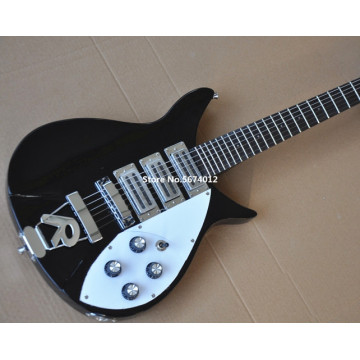 High quality 325 electric guitar, bright fingerboard, black paint, 527mm bridge nut, R bridge, free delivery