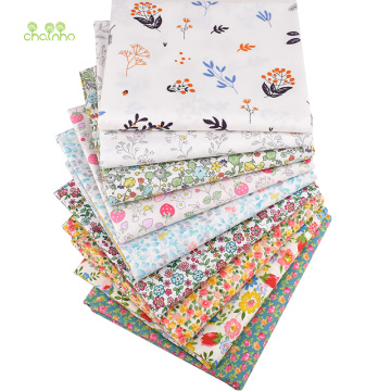 Small Floral Series,Printed Twill Cotton Fabric,Thick,Soft,Opaque,Patchwork Clothes,DIY Sewing&Quilting Material For Baby&Child