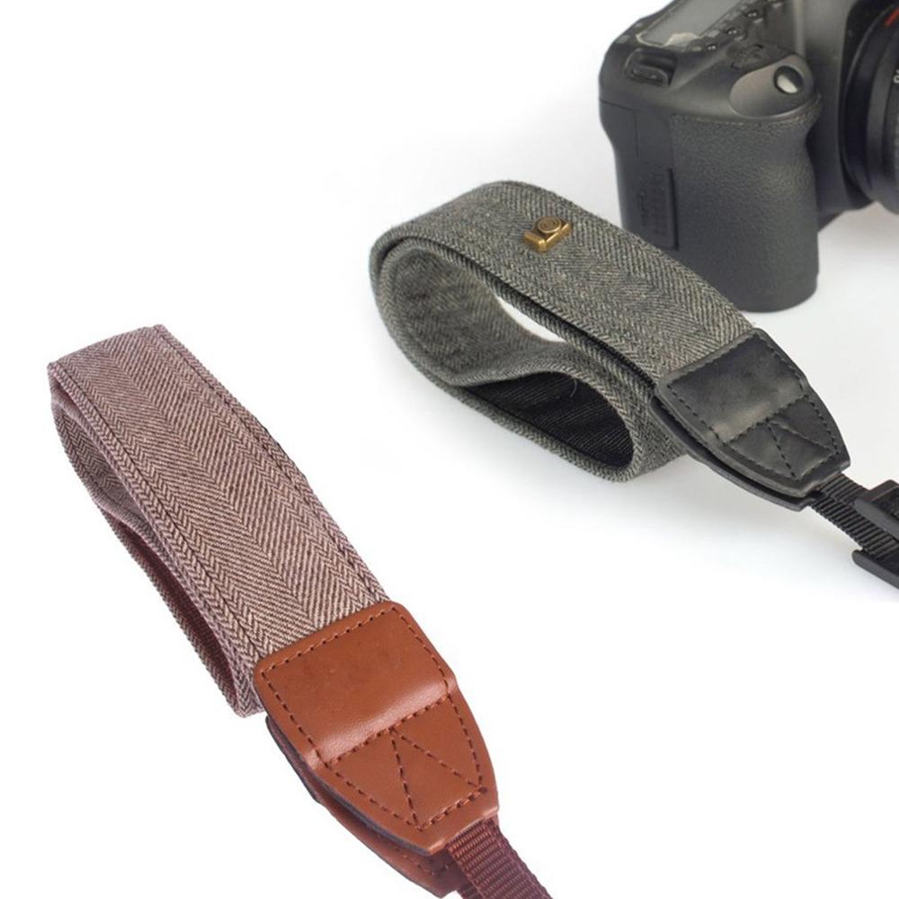 3 in 1 Camera Straps Vintage Hippie Style Canvas Shoulder Neck Durable Cotton for Nikon/Pentax/Sony/Canon DSLR Camera