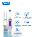 Oral B Sonic Electric Toothbrush D12 Vitality Rachargeable Rotating Ultrasonic Automatic Replacement Heads Electronic Toothbrush
