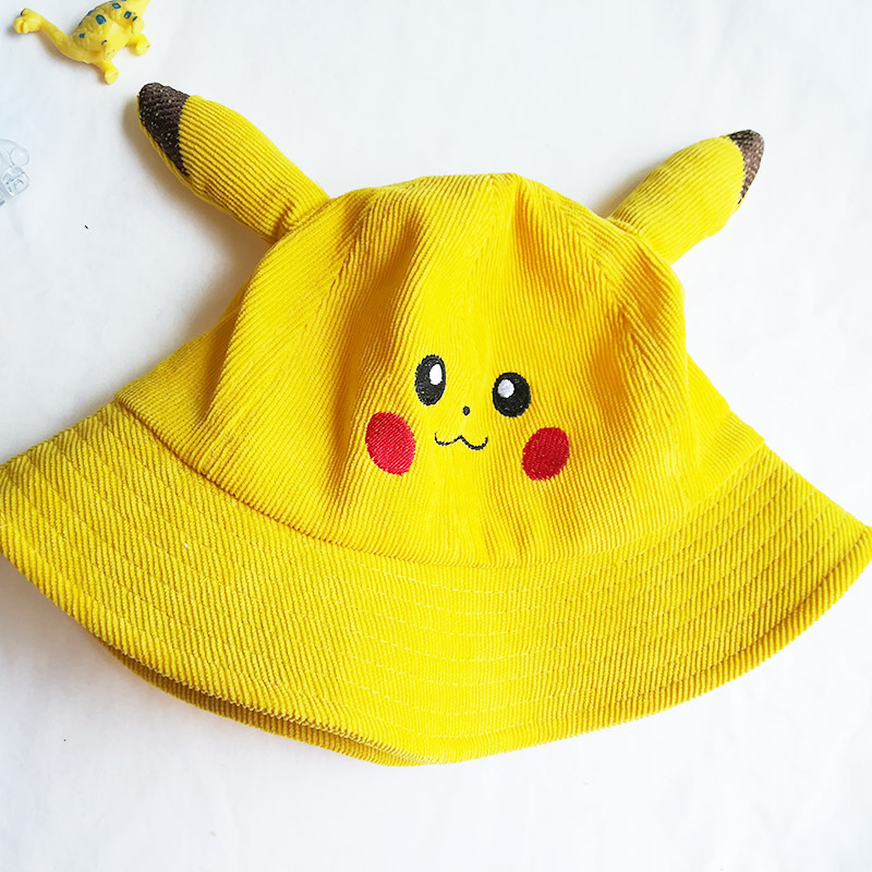 Kids Party Pokemoner Cosplay Baseball Cap Cartoon Pikachu Ash Ketchum Celebrity Inspired Hat Creative Birthday Gift for Children