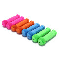 Rubber Grip Handle Handlebar Grips Colorful Blue Red Anti-skid Child Children Kids Bike Bicycle Tricycle Skateboard Scooter 2pcs