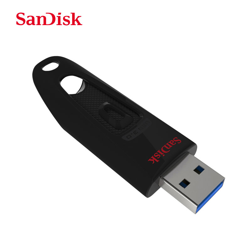 SanDisk Ultra USB Flash Drive 256GB 128GB 64GB Flashdisk 32GB 512GB USB 3.0 Pen Drive 130MB/s USB Stick for PC/Notebook U Disk