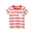 Girls Summer T-shirt Kids CartoonTops Tees Tee Baby Boys Shirt Tshirt Size 2-8 Year Children Cotton Clothing Tops