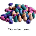 70pcs mixed cones