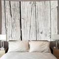 White log wood plank texture retro style tapestry art tapestry hippie wall hanging psychedelic beach towel polyester yoga mat