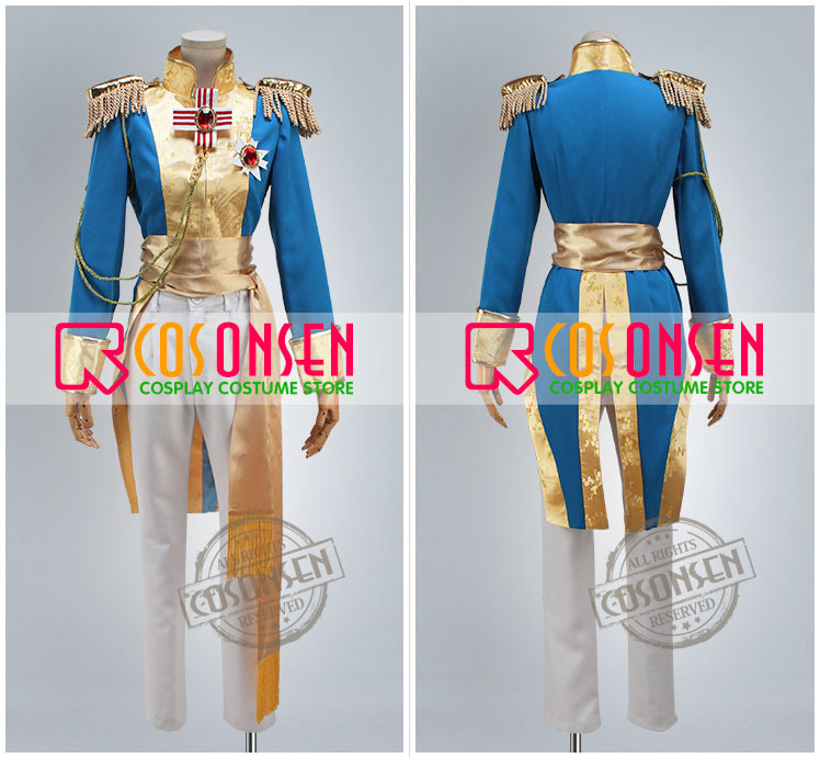 COSPLAYONSEN The Rose of Versailles Manga Edition Oscar Guard Team Uniforms Cosplay Costume All Size