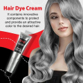 New Smoky Gray Punk Style Light Grey Silver Grandma Gray Hair Dye Color Unisex Color Hair Wax Dye Cream Fashion Hair Color TSLM1