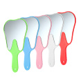 Vanity Mirrors Plastic Wood Round/Teeth/Rectangle?Shaped Makeup Mirrors Hand Mirrors Cosmetics Held For Ladies Beauty Dresser