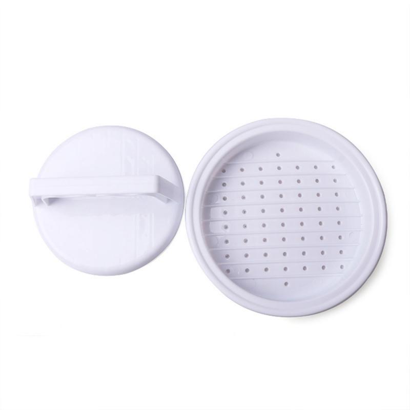 1Set Round Shape Hamburger Press Food-Grade Plastic Hamburger Meat Beef Grill Burger Press Patty Maker Mold Kitchen Accessories