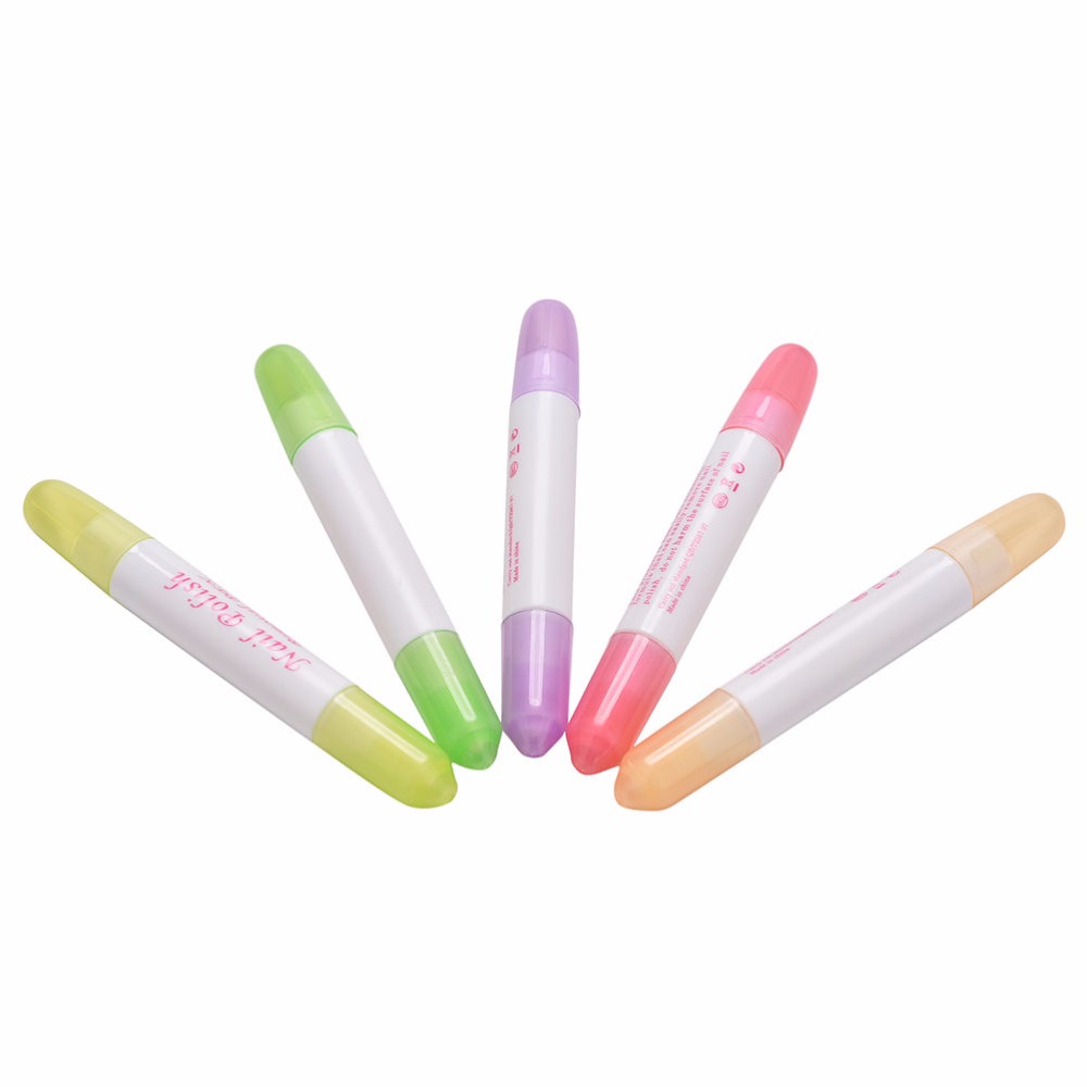 Nail Art Gel Nail Polish Remover Pen Manicure Cleaner Nail Polish Corrector Remover Pen UV Gel Polish Remover Wrap Tool