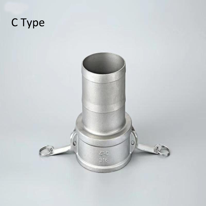 1/2" DN15 Camlock Couplings Stainless Steel MPT FPT Barb Adapte Quick Disconnect For Hose Pumps Fittings