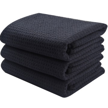 Sinland Home Microfiber Waffle Weave Cloth Hair Drying Towels Kitchen Hand Face Towels Washcloth 16InX24In 3/6 Pieces 2020 Hot