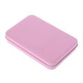 Pink Organizer Case Small Metal Storage Box For Currency Money Candy Key Eye Shadow Portable Gift Box