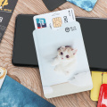 4PCs/Bag Cute RFID Anti-degaussing Bank Card Holder Anti-theft ID Card Bus Card Cover IC Aluminum Foil Card Protect Case