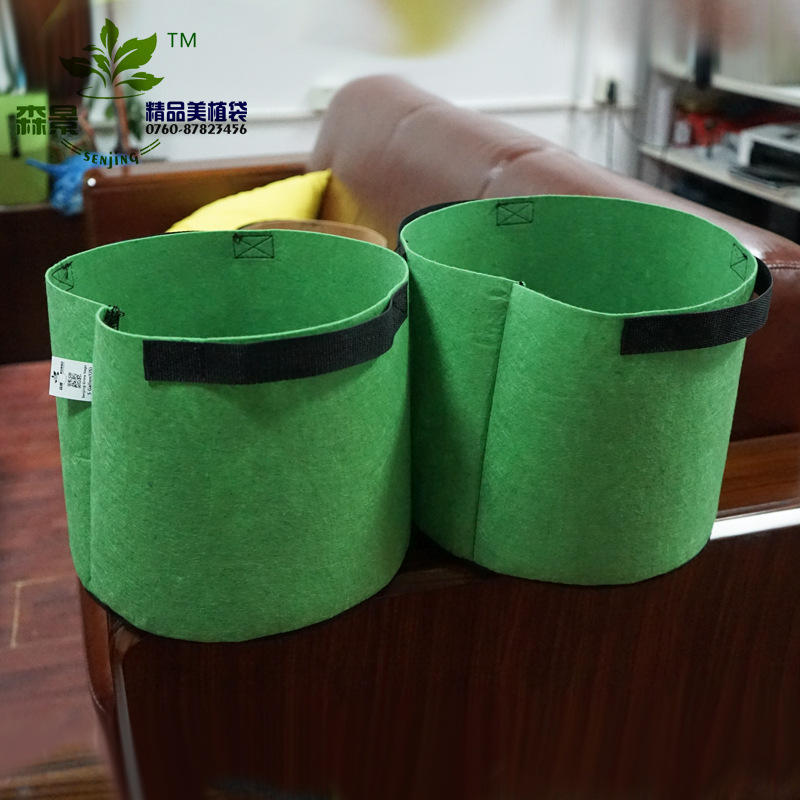 Grow Bags Aeration Non-Woven Fabric Pots Eco Friendly Planting Growing Bags for Plants