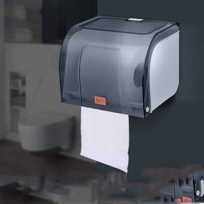 Toilet tray Paper towel tube Waterproof Hand Toilet Tissue box Suction from punching paper tube paper holder