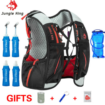 Jungle King 5L Marathon Hydration Vest Pack for 1.5L Water Bag Women Men Bag Cycling Hiking Bag Outdoor Sport Running Backpack